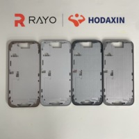 Châssis arrière de remplacement pour iPhone 17 16 15 14 14Plus (version US) avec plateau SIM et touches latérales