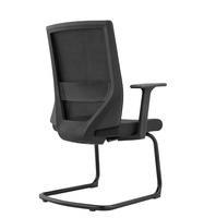 Chaise de bureau en maille de haute qualité avec accoudoirs, chaise d'ordinateur pour la maison, chaise de formation moderne et simple pour salle de réunion