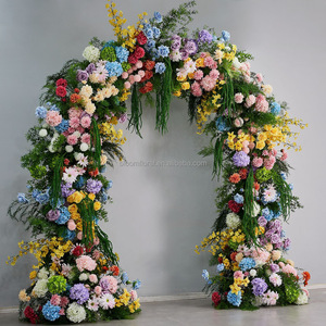 BL-FR01 Nouvelles décorations de fête pour enfants, fleurs artificielles jaunes, arrangements floraux de mariage, fausses fleurs réalistes pour <span class=keywords><strong>arche</strong></span> de jardin - Product Image 5