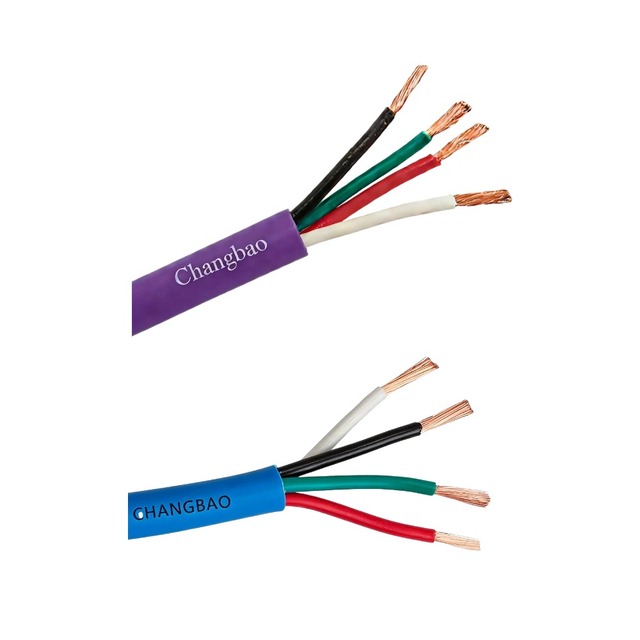 CHANGBAO 4 Cores 12AWG OFC Speaker Cable ODM/OEM 12AWG 4 Cores OFC Hi-Fi Speaker Cable OFC High Fidelity Audio Wire ODM OEM