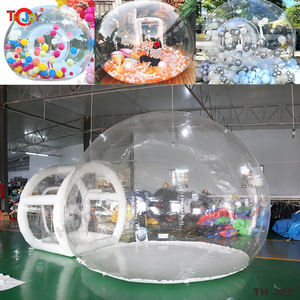 Dôme igloo PVC hôtel globe extérieur transparent tunnel unique camping en plein air transparent fête tentes bulle - Product Image 2