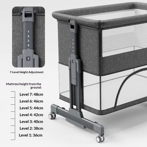 Cuna para Bebé Modelo 501 de Summer Infants, Cuna Móvil y Modular, Cuna Multifuncional para Juegos entre Padres e Hijos, Cuna con Baranda para Recién Nacidos, Estilo Europeo - Product Image 4