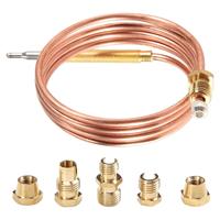 Adaptor sensor temperatur kemasan Blister Universal dengan rakitan Pilot Gas alami propana 5 kacang 900mm 30MV