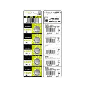 Ce Gecertificeerde Hoge Capaciteit Cr1220 Cr1616 Cr1620 Cr1632 Cr2016 Cr2025 Cr2032 3V Niet-Oplaadbare Lithium Knoopcel Muntbatterij - Product Image 5