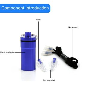 Bouchons <span class=keywords><strong>d</strong></span>'oreilles de protection auditive réutilisables intrinsèquement sûrs, réduction du bruit de 20 à 26 dB, pour les dormeurs latéraux, utilisation en sécurité dans la construction - Product Image 4