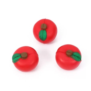 2025 Chất Lượng Cao PU Bọt Hình Dạng Của Apple Căng Thẳng Bóng Biểu Tượng Tùy Chỉnh Apple Bóng PU Căng Thẳng Antistress Trái Cây Đồ Chơi - Product Image 6