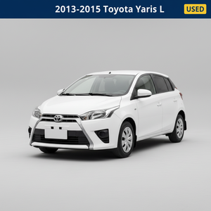 โตโยต้า ยาริส L ปี 2013 2014 2015 รถมือสองแบบแฮทช์แบ็ก เครื่องยนต์เบนซิน 1.3 ลิตร/1.5 ลิตร เกียร์อัตโนมัติ ขับเคลื่อนล้อหน้า พวงมาลัยซ้าย มีสต็อกจำนวนมาก - Product Image 1