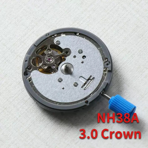 Mouvement mécanique en acier inoxydable NH38 d'origine japonaise, mod de haute précision, mouvement automatique nh38A, remplacement des accessoires de montre - Product Image 4