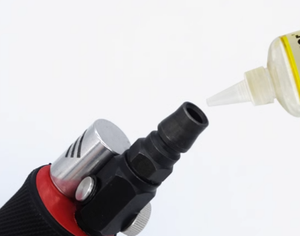 เครื่องขัดกระดาษทรายลมแบบเอ็กเซนทริคขนาด 2 นิ้ว กำลังสูง ความเร็วสูง พร้อมมอเตอร์โรตารี่เวน ความเร็วรอบ 12000-15,000 รอบต่อนาที ปรับความเร็วได้ สีเหลือง - Product Image 6