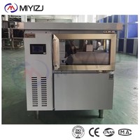 Machine à glaçons commerciale de comptoir pour bar et cuisine, compresseur, haute capacité 70 kg/24h, acier inoxydable, certifiée CE, pour usage domestique