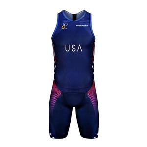 Santic Uae Professional Elastic Interface Heren Camiseta de Ciclismo sin Mangas para Hombre Mujer Triatlón Trisuit - Product Image 1