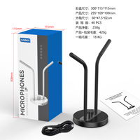 Micrófono USB de Doble Canal Plug-and-Play con 60 Micrófonos °   Formación de haz y supresión de ruido