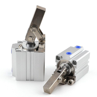 Cylindre de serrage pneumatique à double effet en aluminium ALC JGL 25 32 40 50 avec bras oscillant à levier pour presse à air industrielle