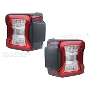 Feu arrière de voiture, ensemble de feux arrière, version européenne, kit carrosserie pour Jeep Wrangler JL 2018-2024, accessoire automobile - Product Image 6