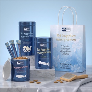 OEM Pet Food Tin for Freeze Dried Snacks <b>Packaging</b> <b>Printed</b> Tinplate Jar for Pet Supplements for Premium Brands - Product Image 1
