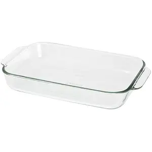 Reihey 8X8 Glazen Ovenschaal Hoge Borosilicaatglas Bakvormen Diepe Glazen Ovenschaal Oven Veilige Schotels Set