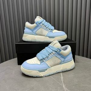 New Luxury Chunky Skate <strong>Sneakers</strong> for Sky Blue <strong>Fat</strong> Laces Bread Shoes Fashion Thick <strong>Sole</strong> Skateboard Trainers Casual Walking Shoes - Product Image 5