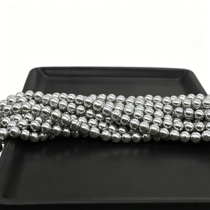 Perle di Vetro Barocche Scultoree Irregolari da 4mm per Creazione di Gioielli Fai-da-Te, Collane e Bracciali, Vendita all'Ingrosso - Product Image 3