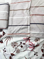 Ensemble de literie en microfibres brodé de quatre pièces en polyester 3d pour la maison 100% Queen Size