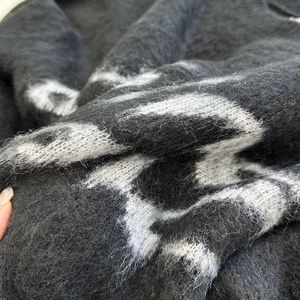 Crazymaker Cao Cấp Biểu Tượng Tùy Chỉnh Chải Mohair Len Đan Jacquard Mờ Dệt Kim Cotton Dệt Kim Jumper Áo Len Cho Nam Giới - Product Image 5
