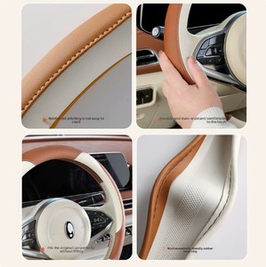 อุปกรณ์เสริมภายในรถที่หุ้มพวงมาลัยนิ่มป้องกันการลื่นพอดีกับเรือรบ BYD 07, ซีล, นก<span class=keywords><strong>นางนวล</strong></span>, ปลาโลมา, เรือพิฆาต05 - Product Image 4