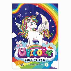 Libro para Colorear de Unicornios, Sirenas y Dinosaurios con 60 Páginas de Dibujos Animados para Niños de 4 Años - Product Image 5