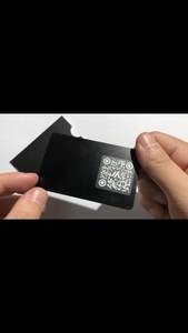 Tarjetas de Metal personalizadas, Nfc, acero cepillado, sin contacto, código Qr - Product Image 3