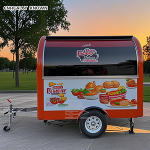 OEM <b>Ice</b> Cream <b>Small</b> Coffee Mobile Cart For Sale Europe USA Customized Food Trailer With Full restaurant Kitchen - Product Image 5