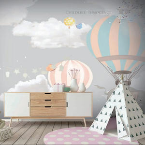 วอลเปเปอร์ติดผนังลาย<span class=keywords><strong>กระต่าย</strong></span>น่ารักทันสมัย สีอ่อนลายดอกไม้ กันไฟ วอลเปเปอร์ 3 มิติ ตกแต่งบ้าน - Product Image 6