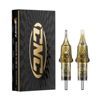 Aiguilles de cartouche de tatouage CNC AEGIS en acier inoxydable 316, 20 pièces/boîte, jetables pour l'art corporel, options multi-tailles, services OEM