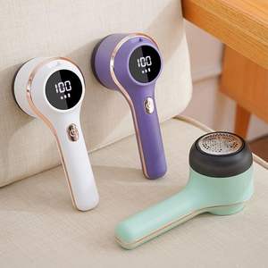 เครื่องโกนขนแบบพกพาเครื่องโกนขนแบบชาร์จไฟได้เครื่องกำจัดขุยผ้าที่ตัดเสื้อผ้าหน้าจอ LED - Product Image 1