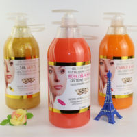 Gel Douche Personnalisé OEM Haute Concentration Vitamine C Correcteur Taches Foncées Éclaircissant Puissant Blanchissant Nettoyage Profond 1900ml