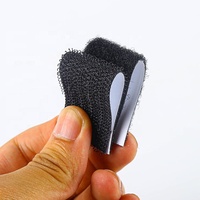 Crochet auto-adhésif ignifuge en nylon de haute qualité, résistant à la chaleur, écologique, tailles personnalisées 20mm 25mm 50mm 100mm, modèle 2024