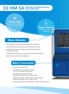 Analyseur d'hématologie vétérinaire EURVET, appareil de test sanguin, équipement vétérinaire pour chiens et animaux de compagnie, analyseur d'hématologie entièrement automatique - Product Image 6
