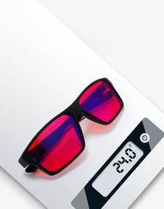 نظارات حماية من الضوء الأزرق للحد من إجهاد العين وعلاج الصداع النصفي، مصنوعة من TR90 مع عدسات حمراء من البولي كربونات لحماية العين أثناء استخدام الكمبيوتر والنوم - Product Image 5