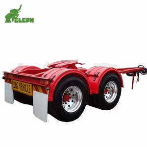 Çin üretimi ağır hizmet çekici Dolly Dolly Link Flatbed yarı römork alçaltılmış römork kamyonlar için - Product Image 5