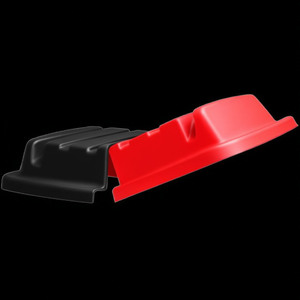 Coperchio Nero per Contenitore Rifiuti da 600 L FG461700BLA Colore Rosso - Product Image 3