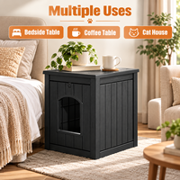 Meubles pour chats d'intérieur, maison pour chat cachée avec un design moderne, matériau PP, lit pour animaux de compagnie, vente en gros