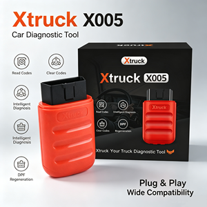 เครื่องสแกนวินิจฉัยรถบรรทุกหนัก Xtruck X005 เครื่องอ่านโค้ดข้อผิดพลาด DPF Regen ตัววิเคราะห์เครื่องยนต์ OBDII ระบบ Quick Flashing สำหรับ Dongfeng - Product Image 1
