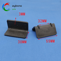 Protections d'angle en plastique Raybone, épaisses, à angle droit, en PP, modèle personnalisé, joint de protection, carton express