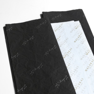 Wholesale High Quality Black Packaging Paper Women Men ClothesWrapping Paper Custom Logo Wrapping Tissue Paper for <b>Gift</b> <b>Box</b> Shoe - Product Image 4