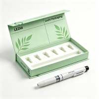 Boîte d'emballage personnalisée en gros avec couvercle magnétique et insert en EVA pour flacons de parfum 30ML 50ML, boîte d'emballage pour huiles essentielles