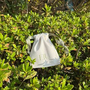 Wholesale LOGO Printed Small Muslin Cotton Dust <b>Pouch</b> Natural Color Cotton <b>Drawstring</b> Bag - Product Image 1