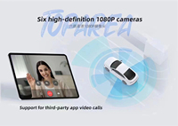 Radio para Auto T9 con Android 13, 8 Núcleos A55 1.8GHz, Carplay Inalámbrico, Android Auto, Cámara Panorámica de 360°, Soporte para Tablero, 1 Año de Garantía, Salida RCA