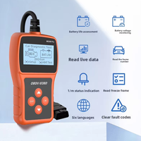 MS309 PRO OBDII EOBD Motoranalysegerät Diagnose-Scan Batteriedetektor Codeleser Fehlerdiagnose-Instrument Werkzeuge für Alle Fahrzeuge