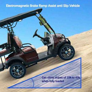 Upgrade 4 Wheel Drive Golf Cart Seater <b>72v</b> Lithium <b>Battery</b> - Product Image 2