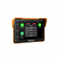 Caméra de tableau de bord pour moto Aoocci, GPS, navigateur, CarPlay sans fil, Android Auto, caméra avant et arrière 1080P, étanche