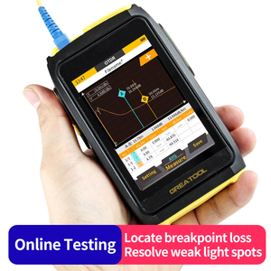Mini cầm tay <span class=keywords><strong>OTDR</strong></span> thời gian quang học miền reflectometer sống hoạt động mạng thử nghiệm sợi quang Tester ofw breakpoint lỗi định vị - Product Image 2