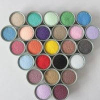 Bougie en cire de sable perlée entièrement naturelle en gros, multicolores, parfumées, pour les fêtes, les votives, la décoration de la maison, les bars