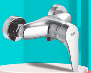 Robinet de <span class=keywords><strong>douche</strong></span> thermostatique en laiton pour salle de bain, avec cartouche céramique, finition polie, jet doux, design moderne, montage mural, 1 poignée - Product Image 3